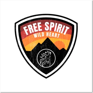 Wild Heart - Free Spirit Posters and Art